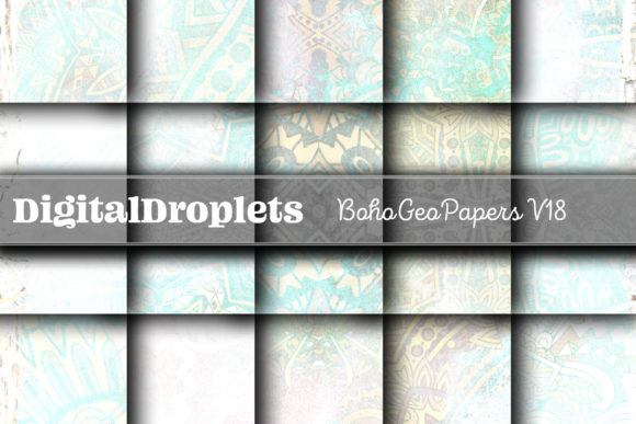 Boho Geo Papers Vol. 18: Elevate Your Visual Design