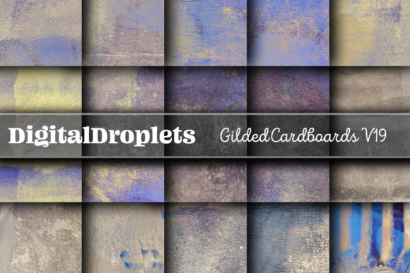 Gilded Cardboards Vol. 18: Vintage & Grunge Design Assets