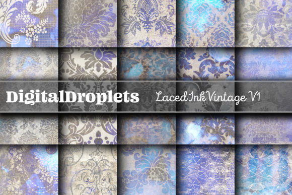 Laced Ink Vintage Vol. 1: Timeless Textures for Modern Design