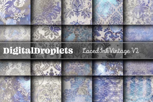 Laced Ink Vintage Vol. 2: A Modern Designer's Textured Toolkit