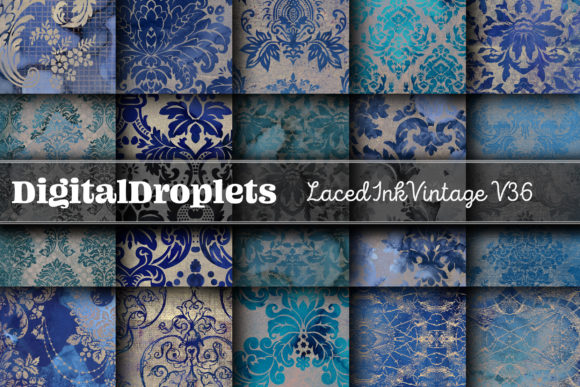 Laced Ink Vintage Vol. 36 | A Designer's Textured Collection
