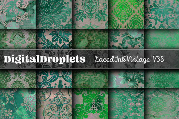 Laced Ink Vintage Vol. 38 | Collection: Timeless Texture for Modern Design