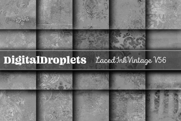 Laced Ink Vintage Vol. 56 | Collection: Textured Design Assets