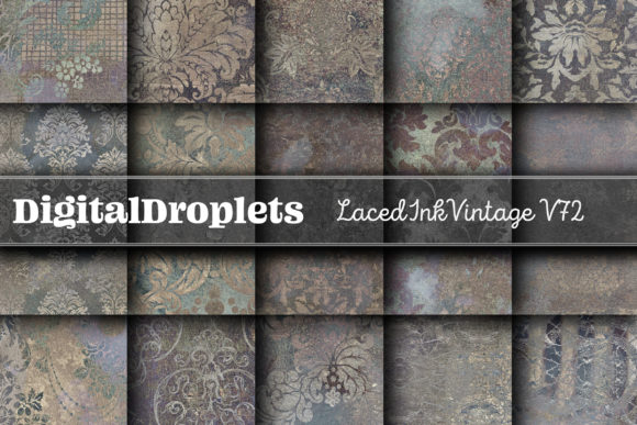Laced Ink Vintage Vol. 72: Timeless Textures for Modern Design