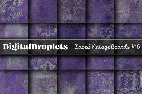 Laced Vintage Boards Vol.16: A Designer's Textured Toolkit