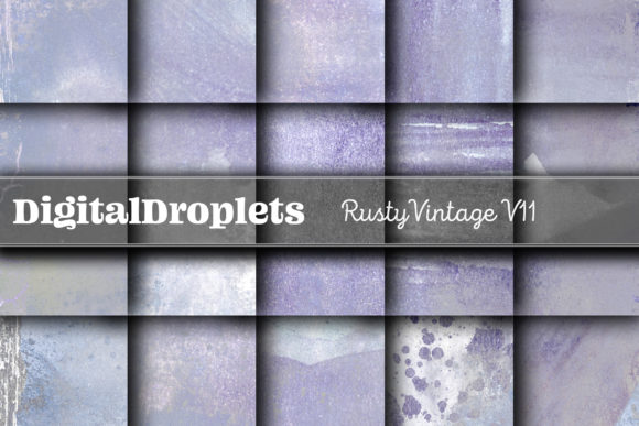 Rusty Vintage Papers Vol. 11: Authentic Textured Backgrounds