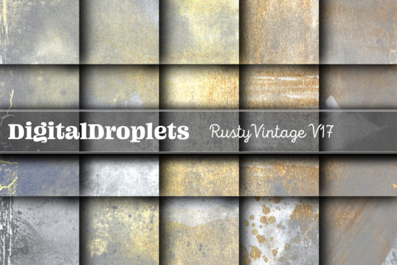 Rusty Vintage Papers Vol.17 | Timeless Textures for Design