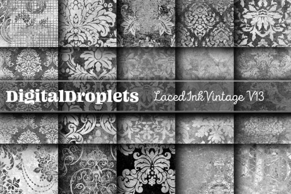 Timeless Textures: Laced Ink Vintage Vol. 13 Collection